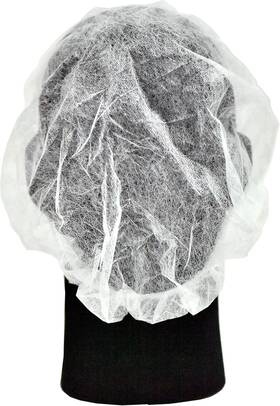 13040-500 G & F Products Disposable Bouffant Caps Hair Net Spun-bonded Polypropylene Non-woven Medi