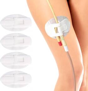 Gadget Beyond 313031597556 Catheter Stabilization Device Urinary Leg Bag Holder Pack Of 4
