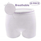 Gb97200-10-xxl Meilyla Seamless Mesh Postpartum Panties Disposable Incontinence Underwear 603813730951