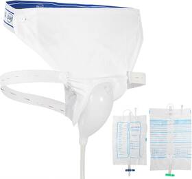 Guc-0056 Gegong Reusable Male Female Urine Bag Collector Silicone Urinal Adults Man Woman