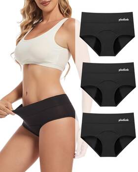 Sl01 Gladbecke Heavy Flow High Absorbency Period Underwear For Women Leakproof Panties Post