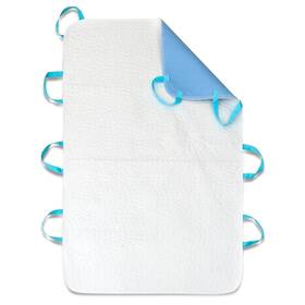 G057ss25a2p2 Gogreen Reusable Blue Underpads 34 Inch 52 With 4-layers Leakproof Protection - Washable