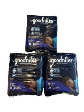 10036000565109 Goodnites Boysft Nighttime Underwear Size Xl 3x21 63 Total 95-120 Lbs
