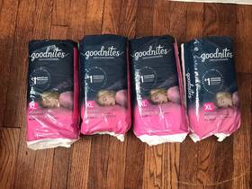 15417308 Goodnites Girls Xl Bedtime Underwear - 36 Count Free Shipping