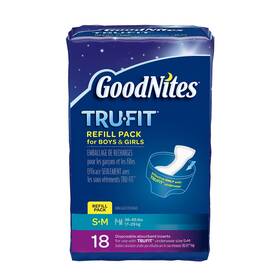 Goodnites 885611459269 Durable Underwear Refills Unisex Small/medium 18-count