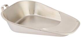Graham-field 717076383639 Grafco Fracture Bed Pan Stainless Steel Female Urinal 3 Inch Front 1 Back 12