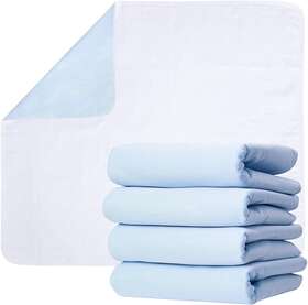 Green Lifestyle 445046677619 Washable Underpads For Use As Incontinence Bed Pads Reusable Pet Great Fo