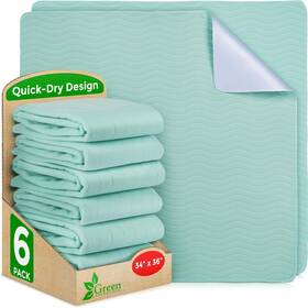 Green Lifestyle 672288000418 Washable Underpads - Heavy Absorbency Reusable Bedwetting Inch