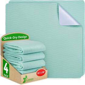 Green Lifestyle 672288000425 Washable Underpads - Heavy Absorbency Reusable Bedwetting Inch