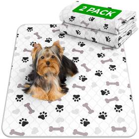 Green Lifestyle 672288001262 Washable Underpads - Large Pee Pads For Dogs Machine Reusable Puppy