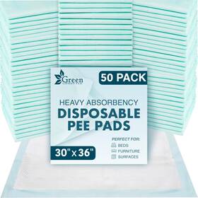 Green Lifestyle 672288001385 Underpads - Chucks Pads Disposable Adults For Use As Incontinence Bed