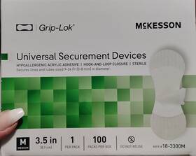 18-3300m Grip Lok Grip-lok Medium Universal Securement Device For Lines And Tubes 100 Peices