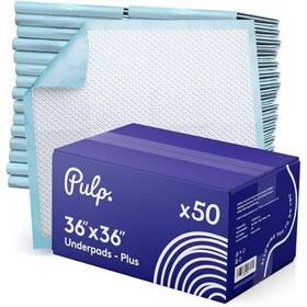 Pu-bp-07-us Hague Global Pulp Extra Large 36 Inch X Ultra Absorbent Disposable Incontinence Bed 50 Pack