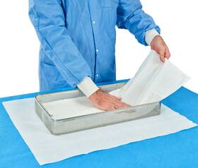48139 Halyard Sterilization Tray Liner 20 Inch X 25 - Low Lint High Absorbency 100ct