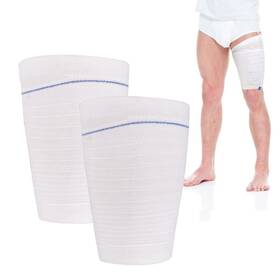 Hansilk 753610271215 Catheter Leg Bag Holder 2 Count Fabric Sleeves Urine