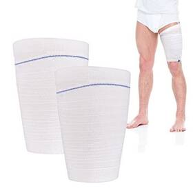 Hansilk 753610271222 Catheter Leg Bag Holder 2 Count Fabric Sleeves Urine