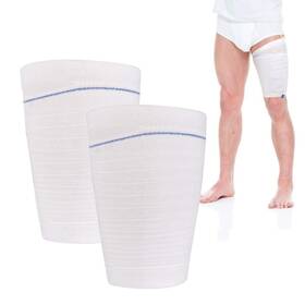 Hansilk 753610271239 Catheter Leg Bag Holder 2 Count Fabric Sleeves Urine