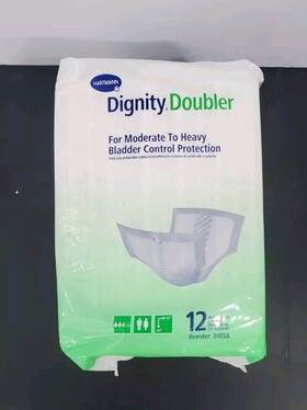 30058 Hartmann 2 Packs Dignity Doublers Bladder Control Protection 12 Liners Per Pack