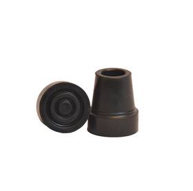 8039608 Harvy Canes Nev-a-slip 1/2 Inch Standard Replacement 2 Count Pack Of 1 Black
