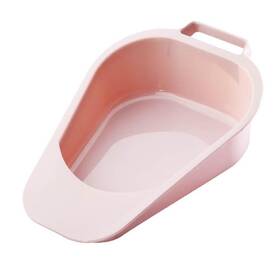 Fgp70500 Health Brands Fracture Bed Pan With 47.3 Oz Capacity Portable Pans For Elderly Easy Clea