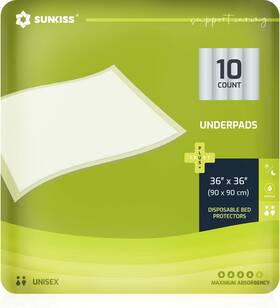 1.2.09.001 Healthcare Co. Ltd. Trustplus 36 Inch X Disposable Incontinence Underpads Absorbent Bed Pads For Ad