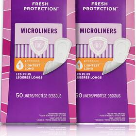 Healthy Surplus 850057769289 Poise Microliners Longest Length - Incontinence 1 Drop Lightest Absorbency