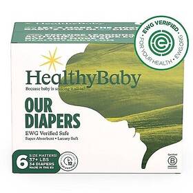 87850761 Healthybaby Healthy Baby Disposable Diapers - Size 6 34ct
