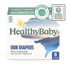87850765 Healthybaby Diapers - Size 5 40ct