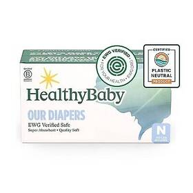 90481486 Healthybaby Disposable Diapers - Newborn 66ct