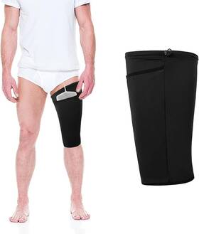 Hnyg 313024174160 Catheter Leg Bag Holder Sleeve For Polyester Sleeves