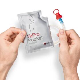 77144 Hollister Vapro Pocket Coude Touch Free Intermittent Cath 14 Fr. 16 Inch Pack Of 3
