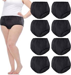 Hoolerry 744759885692 9 Pcs Waterproof Incontinence Underpants Plastic Pants Leak Proof U