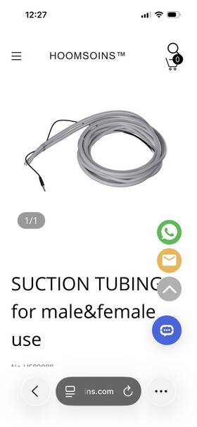 2-hoomsoins Hoomsoins Hs80083 Urine Suction Tubing For Men And Woman