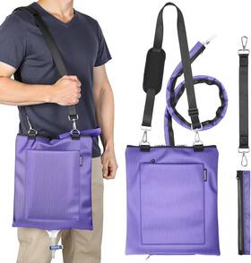 49s30035 Hoomtree Catheter Bag Holder Urine Drainage With Drain Tube Cover And Adj