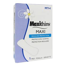 Gid-hosmt-4 Hospeco Maxithins Vended Sanitary Napkins #4 Maxi 250 15 Inch X 11 8