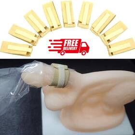 Hsosk 159386515717 10pcs Male External Catheter Fixer Urinary Incontinence Penile Clamp
