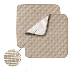 Ibowee 797430642954 Incontinence Chair Pad Washable 2 Pack Anti-slip Reusable Bed Pr