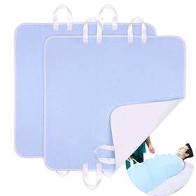 Bp-001 Icedeer Incontinence Bed Pads Washable 2 Pack Positioning With 4 Handles I