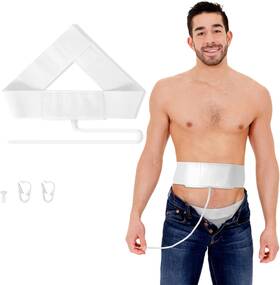Imile 744110729177 Portable 4oz Concealed Urine Test Kit Comfortable 43ftft Storage Belt For Tests