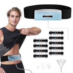 Ub-00 Imile Urine Test Complete Kit Adjustable 43.3 Inch Concealed Belt 2-4oz Sample Bag Black