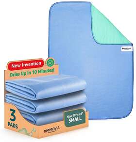 Improvia 196852855599 Underpads - 18 X 24 Incontinence Pads For Kids Adults Elderly 3pack