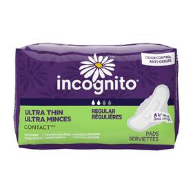 Mc-111 Incognito Feminine Pad Regular Absorbency 216 Per Case