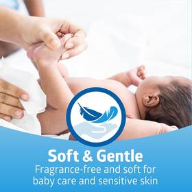 Industries Healthcare 313113577599 Ultrasoft Dry Baby Wipes Gentle Disposable Cleansing Cloths 500 Count