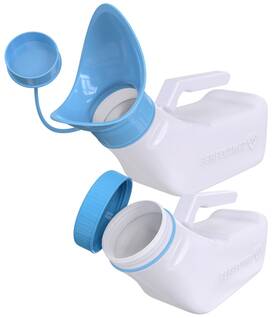 Innovative Designworks 195893720415 Female Urinal Spill Proof 32 Oz 2 Pack - For Women And Men Pee Funnel