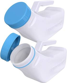 Tompol-2112581513-5 Innovative Designworks Urinals For Men Spill Proof By Perfectmed 2 Pack - 32 Oz/ 1000 Ml Portable