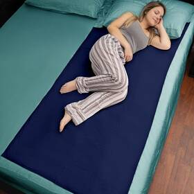 Bp3472rt Inspire Waterproof Washable Mattress Pad Quilted And Dark Colored To Hide Sta