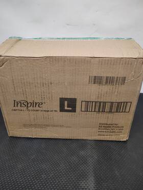 Inspire Cbptu4-l Adult Diaper Incontinence Underwear Large Pack Of 72