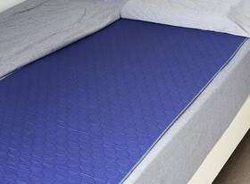 Jadefun 605832988719 Reusable Washable Bed Pads Navy Fit King 34x72 72x34 Inch