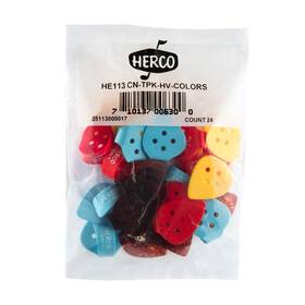 25113000017 Jim Dunlop He113 Flat Thumbpicks Heavy 24/bag