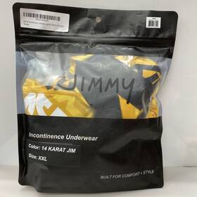 Jimmy 677478773042 Mens Incontinence Underwear Reusable Washable Leak Absorption Xxl